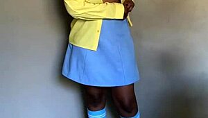 naughty ebony step sister seduces step bro hard