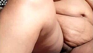 Stepmom and stepson just can't stop masturbating together every day