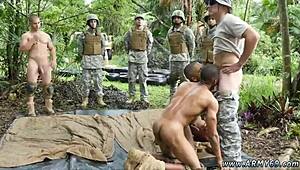 boy army gay sex videos guy fingering himself suggestively
