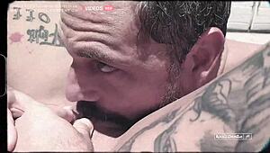 evelyn buarque and aquelemario cum hard in teasing hose bath