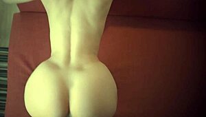 Джесси К с большой жопой и тугой пиздой трахают в POV.