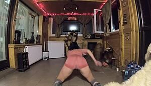 Milfycalla Shakes Huge Ass in Super Bowl Dance Challenge