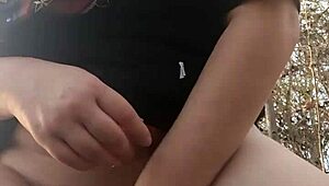 Getting fucked deep in the forest feels wild