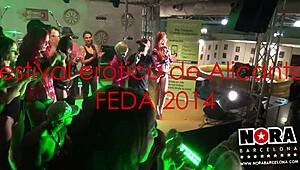 i watched nora barcelona getting her ass fucked at the erotic festival in alicante during feda 2014