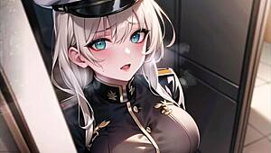 嘿，这些军妞在自慰等你命令 😏