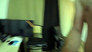 Jojo undergoes a casting interview with blowjob scenes