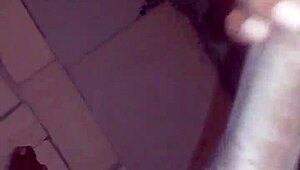 rico, why are you masturbating that big cock in the bathroom secretly?