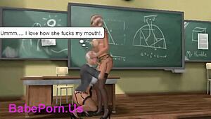 3D Shemale Fantasy in Wild Action