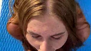 Real encounter at the lake where people saw us getting wet.