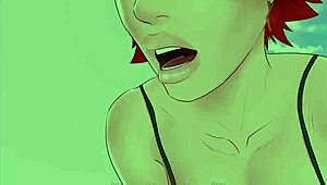 Hey, this sexy chica gives me a hot handjob while my best friend joins in!