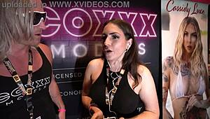 Valentina Bellucci shares spicy details at Miami Exxxotica 2022 in Coxxx Models booth