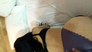 big-ass thai teen bent over for doggystyle spanking in hotel room