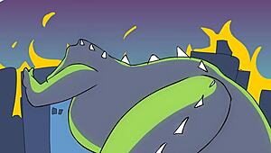 天啊！Powertrip直接撕破卡通衣服，超狂！