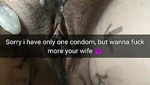 Curvy Wife’s Big Boobs Covered in Cum by Kinky Lover