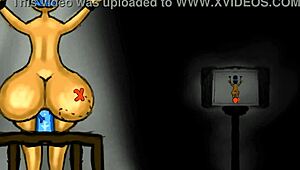 Xenu's Intense Vibrator Session in Hentai Style