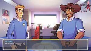 overwatch academy34 part 2 where the chubby slave gets sexy bdsm treatment from her master.