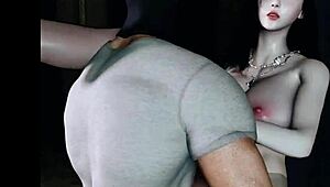 हेंटाई 3डी बैंडिट यंग 18+ लड़की को कड़ी रेवेज करता है