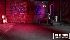 Stacey Saran loves getting fucked in her uniform by strangers, doesn't she?