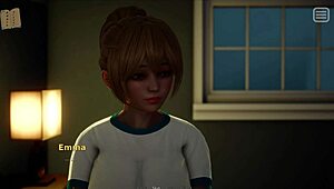 Blonde Lover with Big Tits Bully Affair