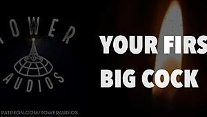 your first big cock erotic audio for women, with dirty talk and monster dick