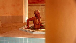 Hey, wanna see this hot blonde get her ass pounded at the spa today?