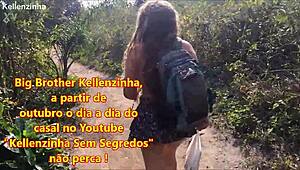 큰 켈렌지냐, 비밀 없이 일상 공유하며 큰 엉덩이 티징