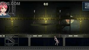 Redhead Girl Seduces Robot Man in Erotic Hentai Game.