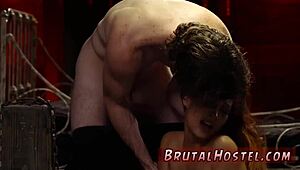 poor jade jantzen trapped in extreme bondage dungeon gangbang chaos