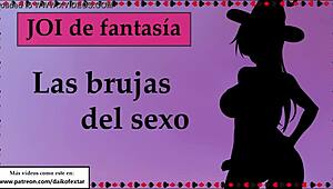 Your New Mistress Uses and Milks You in JOI Sex Witch Chapter 9.