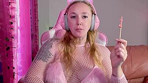 asmr lollipop sucking and licking sounds