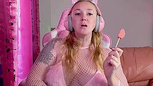 asmr lollipop sucking and licking sounds