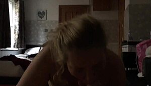 want to see blonde facial and blowjob?