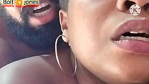 Angolan Xandelle in swing house gangbang with Bolt Jones