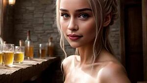 Porn of Thrones kompilacija s seksi AI dekleti