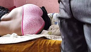 Hey Bhabhi, why's your husband away? Let me take advantage now!