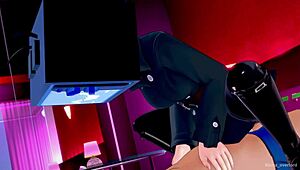 TV Woman Wants Quick Sex in Bed Missionary and Cowgirl