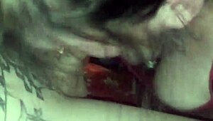 Renee cheeks gives super sloppy head 😋