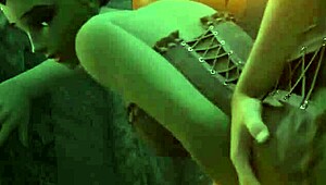 sombra bends over for intense doggystyle action