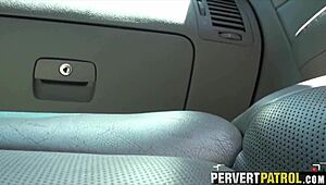 Lost brunette teen needed my help and my hard cock. Kodi Gamble felt so tight outdoors.