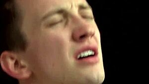 Emo tattooed twinks trade blowjobs before bareback action