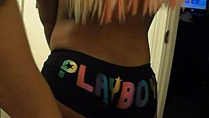 Cute Ebony Teen Gets a Hard SPANKING. Her Reaction Is Priceless!