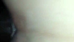 White girl loves big black cock