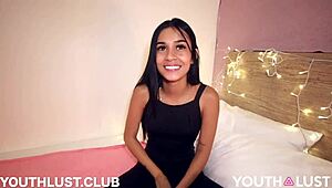 So, how did this colombian beauty ace her casting interview?