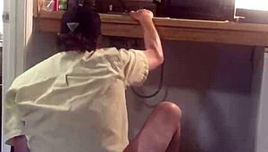 Gay Plumber Caught Using Dildo in Hot Solo Action?