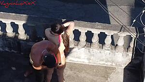 Blonde and brunette young 18+ with old man big cock ass licking outdoors recorded by drone vagninho and pamela pantera