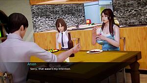 Hey, Check Waifu Academy Uncensored Gameplay in Episode 2! Dive into Wild Anime Action with Schoolboy and Big Tits. So Cool!