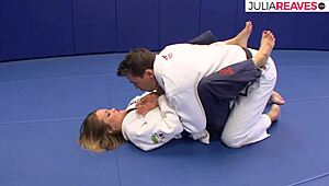 Sport First, Then Big Cock Slides Into My Curvy Hairless Pussy for Hard Fucking