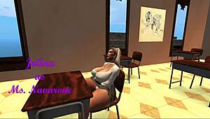 Intense Classroom Fucking Lesson