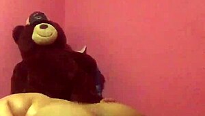 Whorelladevil RIDES a BIG WHITE COCK in an interracial couple scene