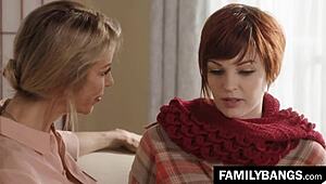 Nevlastná mama Alexis Fawx vedie Bree Daniels v lesbickej skúmaní